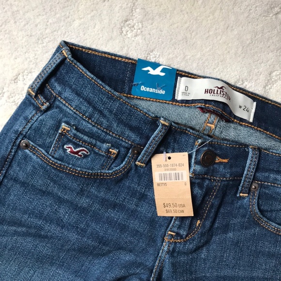 Hollister Super Skinny Denim Jeans, NWT - Picture 2 of 3